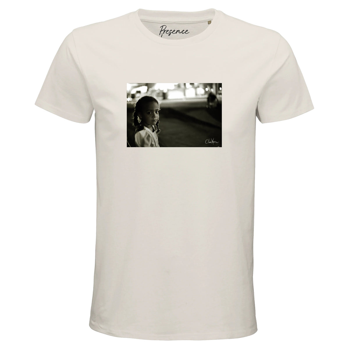Presence - "Cuba Girl" T-shirt Off White 1