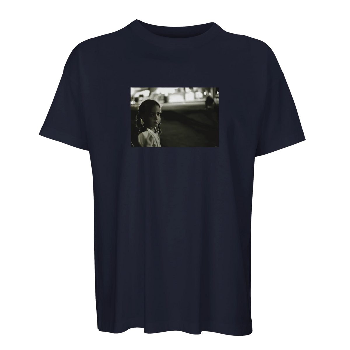 Presence - "Cuba Girl" T-shirt French Navy 1