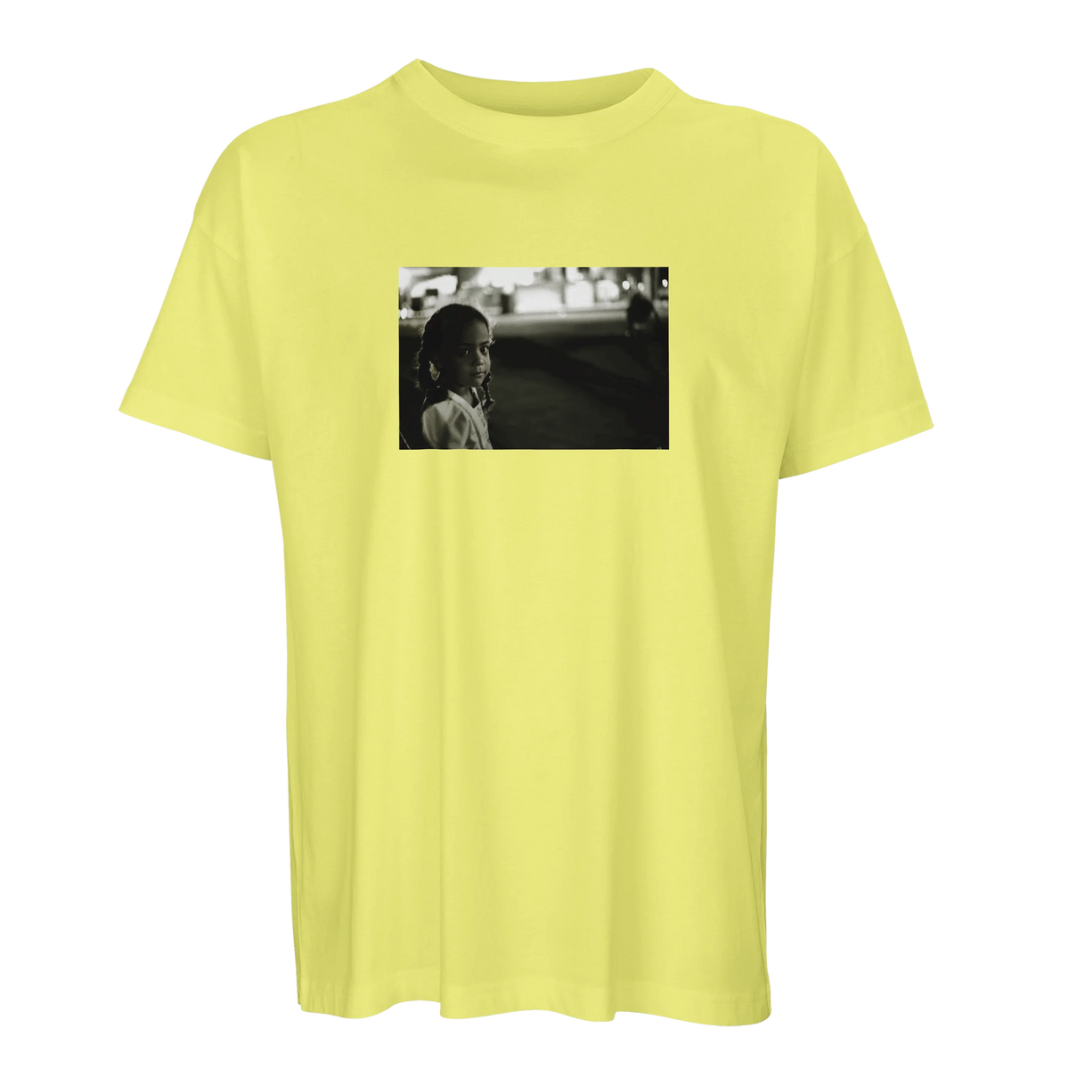 Presence - "Cuba Girl" T-shirt Light Yellow 1