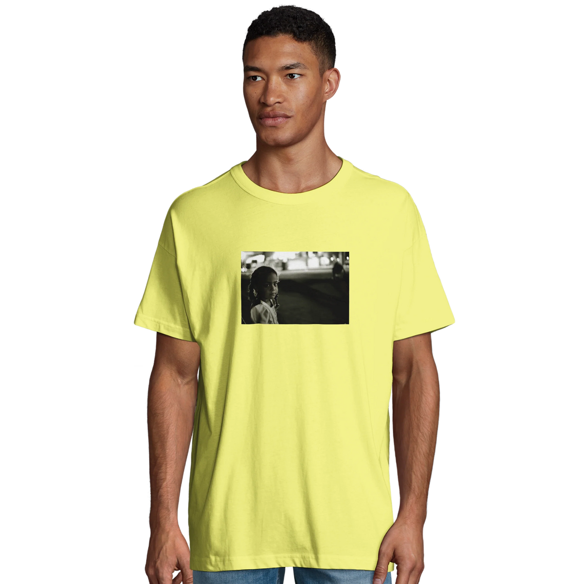 Presence - "Cuba Girl" T-shirt Light Yellow 4