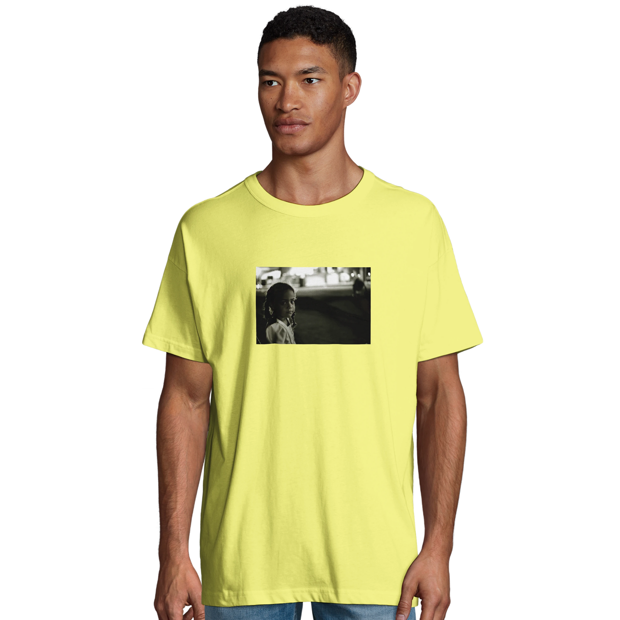 Presence - "Cuba Girl" T-shirt Light Yellow 4