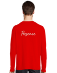 Presence - "Cuba Girl" Long sleeve Bright Red 4