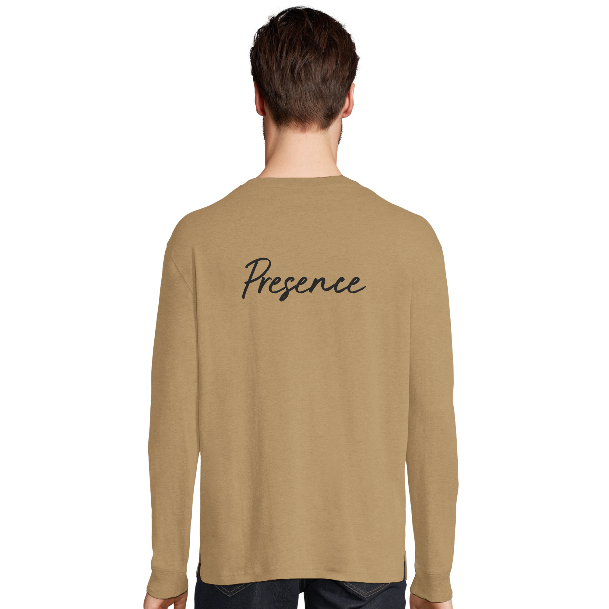 Presence - "Cuba Girl" Long sleeve dark beige 4