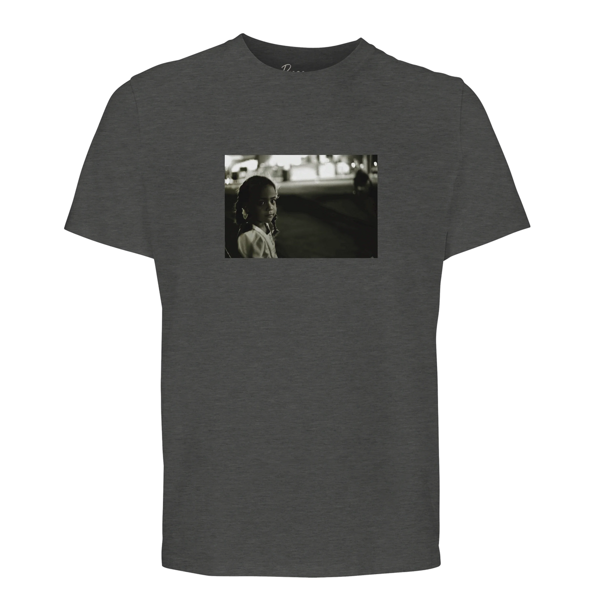 Presence - "Cuba Girl" T-shirt Grey Melange 1