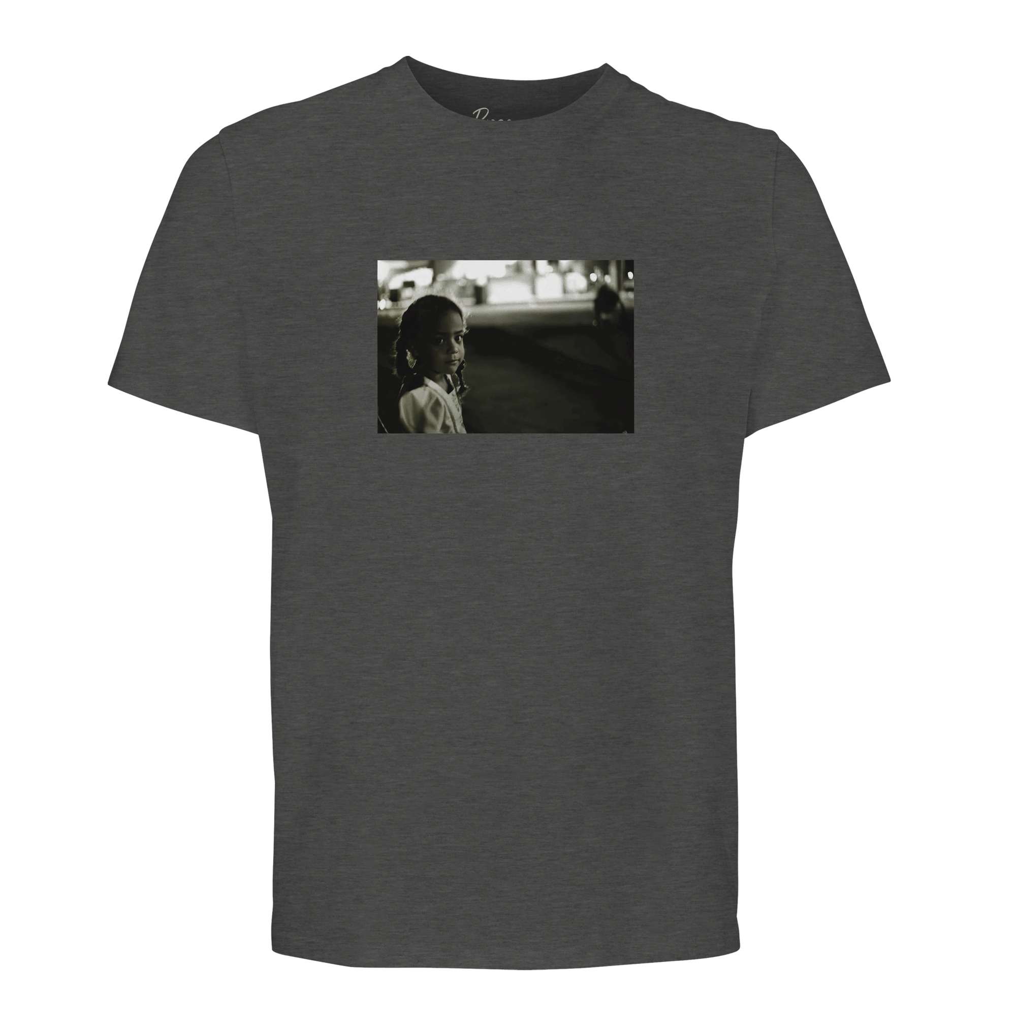 Presence - "Cuba Girl" T-shirt Grey Melange 1