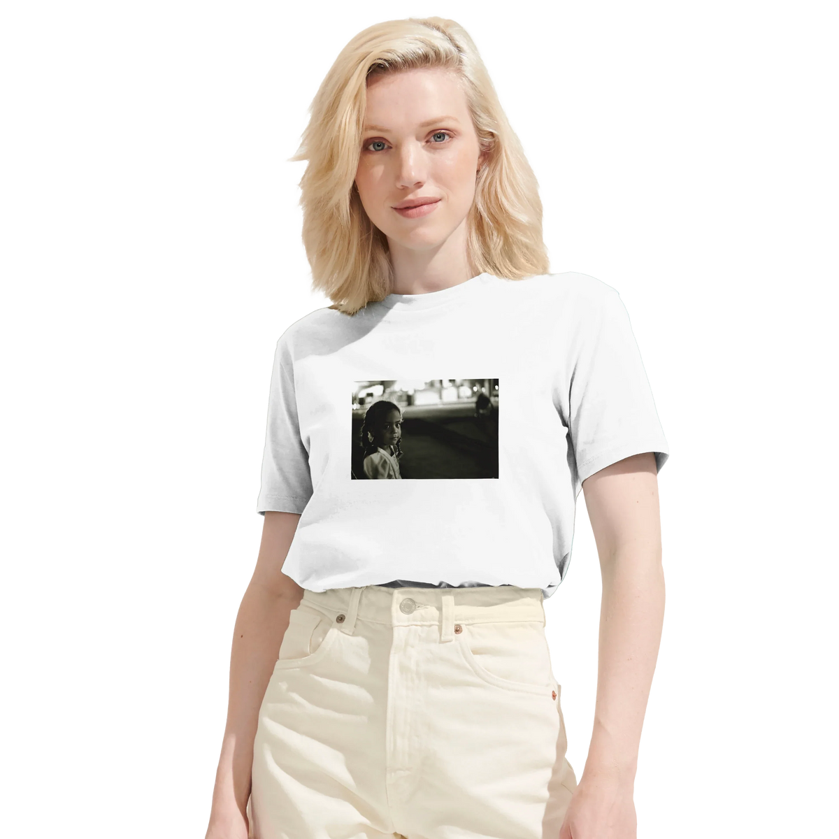 Presence - "Cuba Girl" T-shirt White 6
