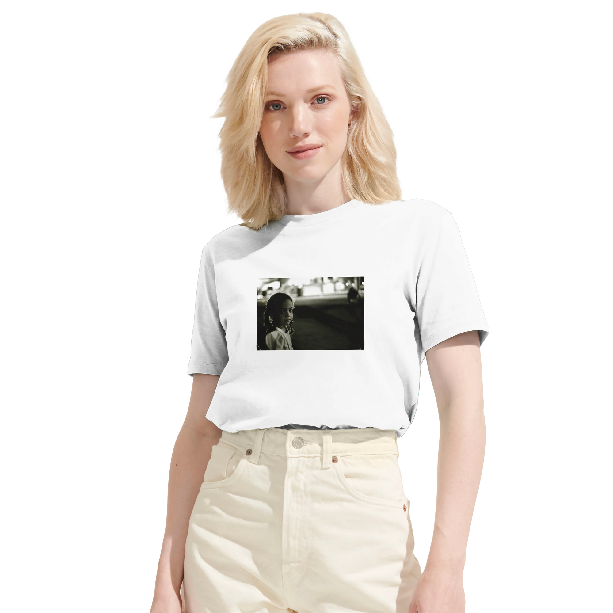 Presence - "Cuba Girl" T-shirt White 6