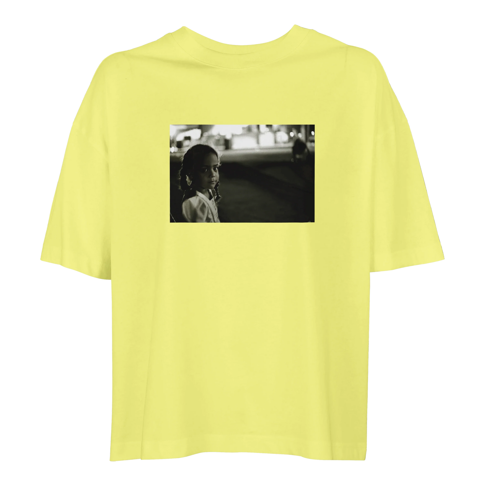 Presence - "Cuba Girl" T-shirt Light Yellow 1