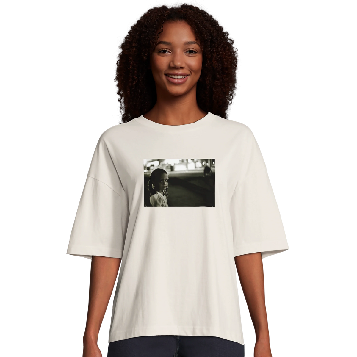 Presence - "Cuba Girl" T-shirt Off White 4