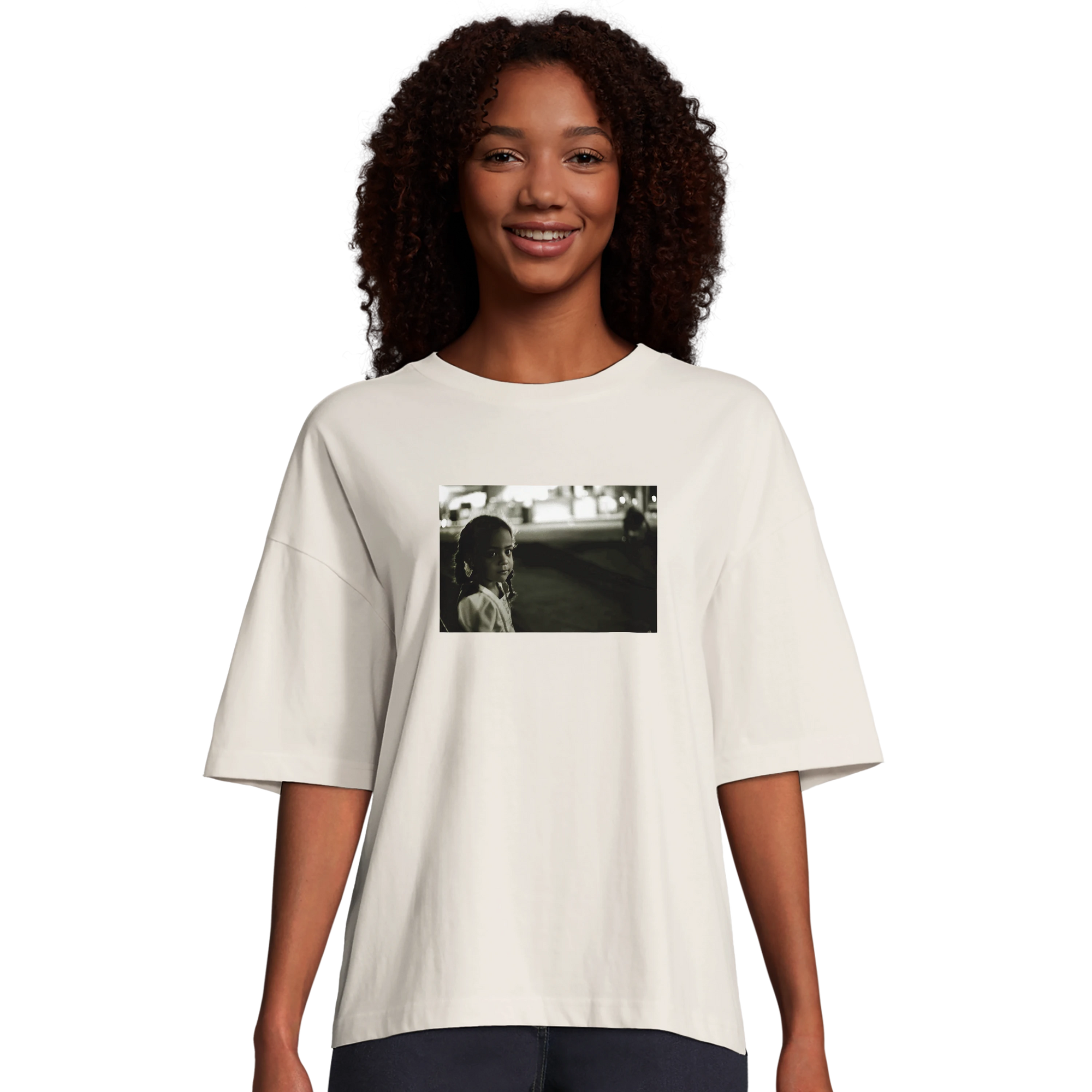 Presence - "Cuba Girl" T-shirt Off White 4