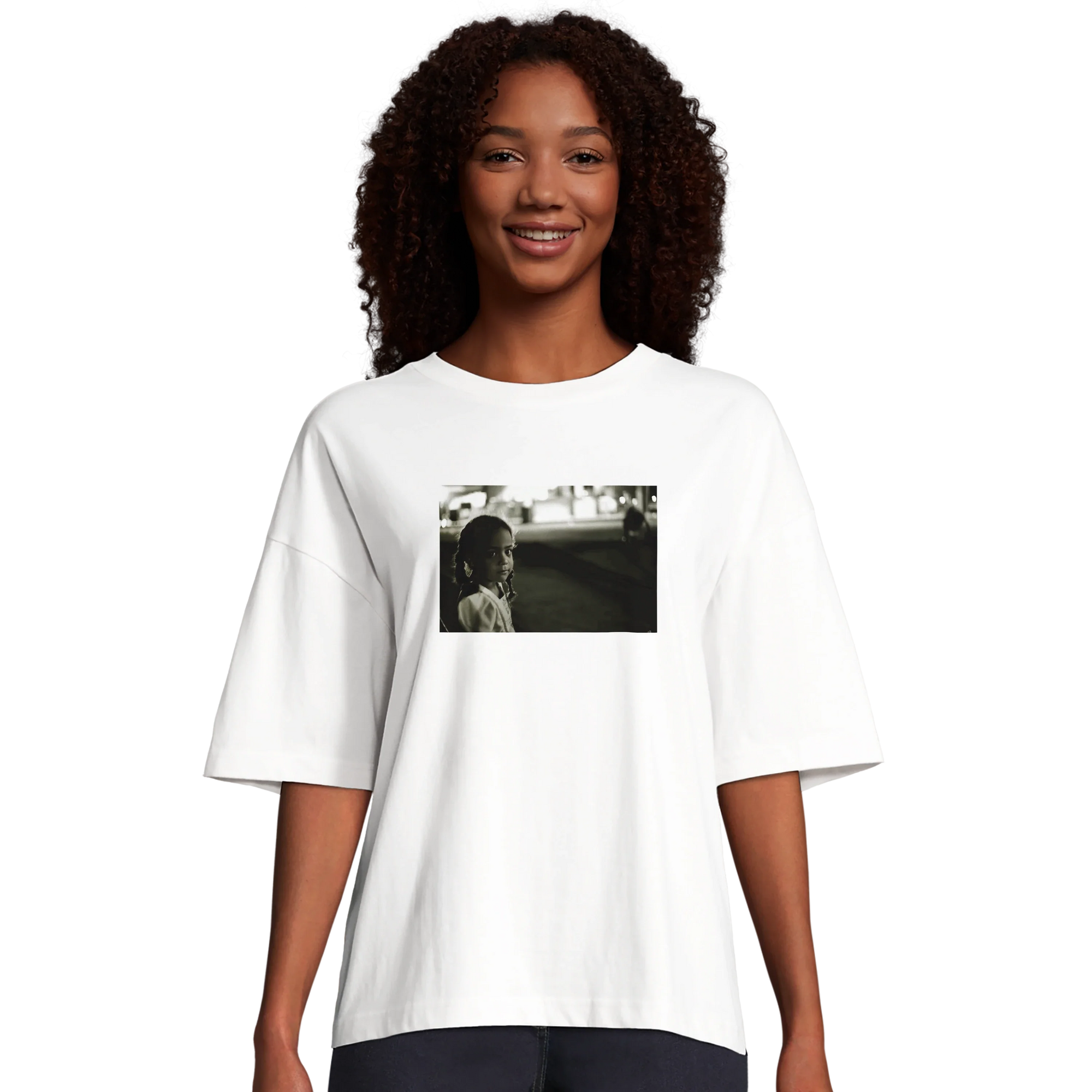 Presence - "Cuba Girl" T-shirt White 4