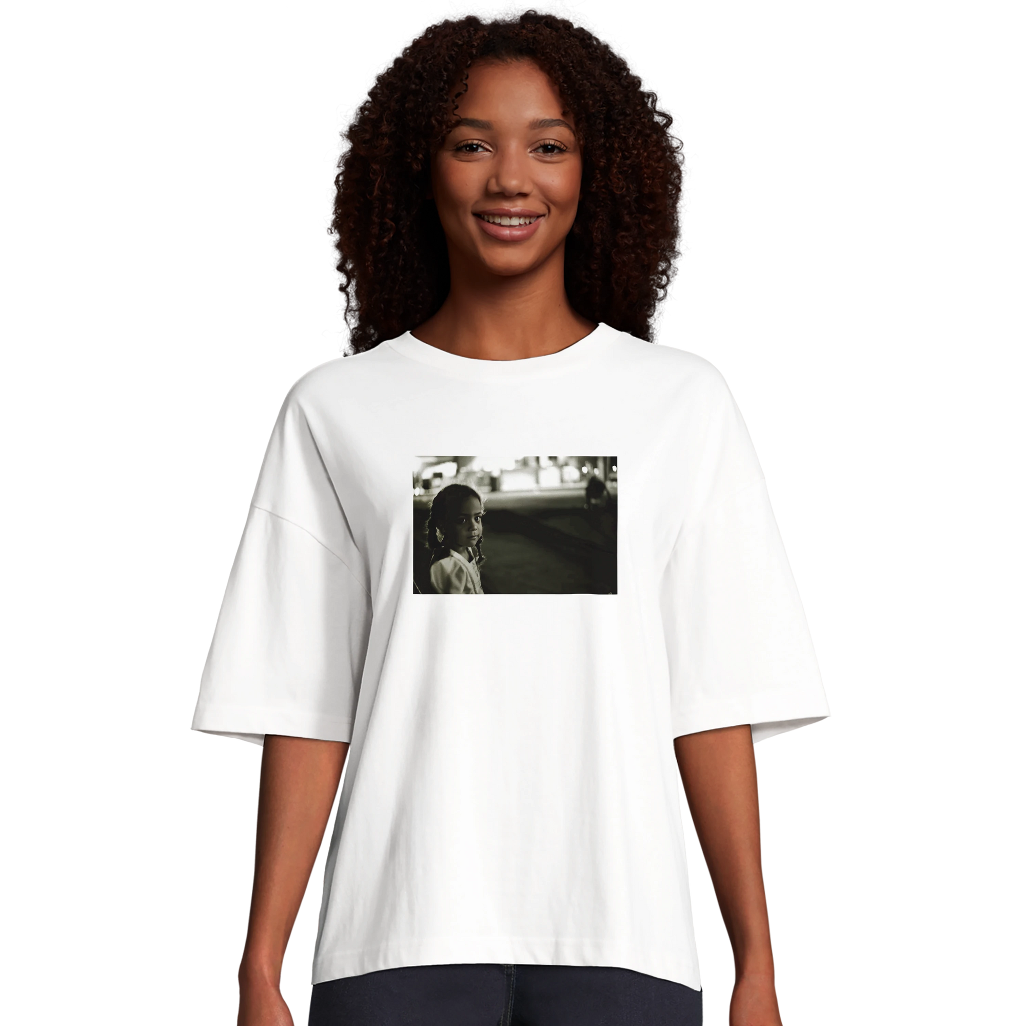 Presence - "Cuba Girl" T-shirt White 4