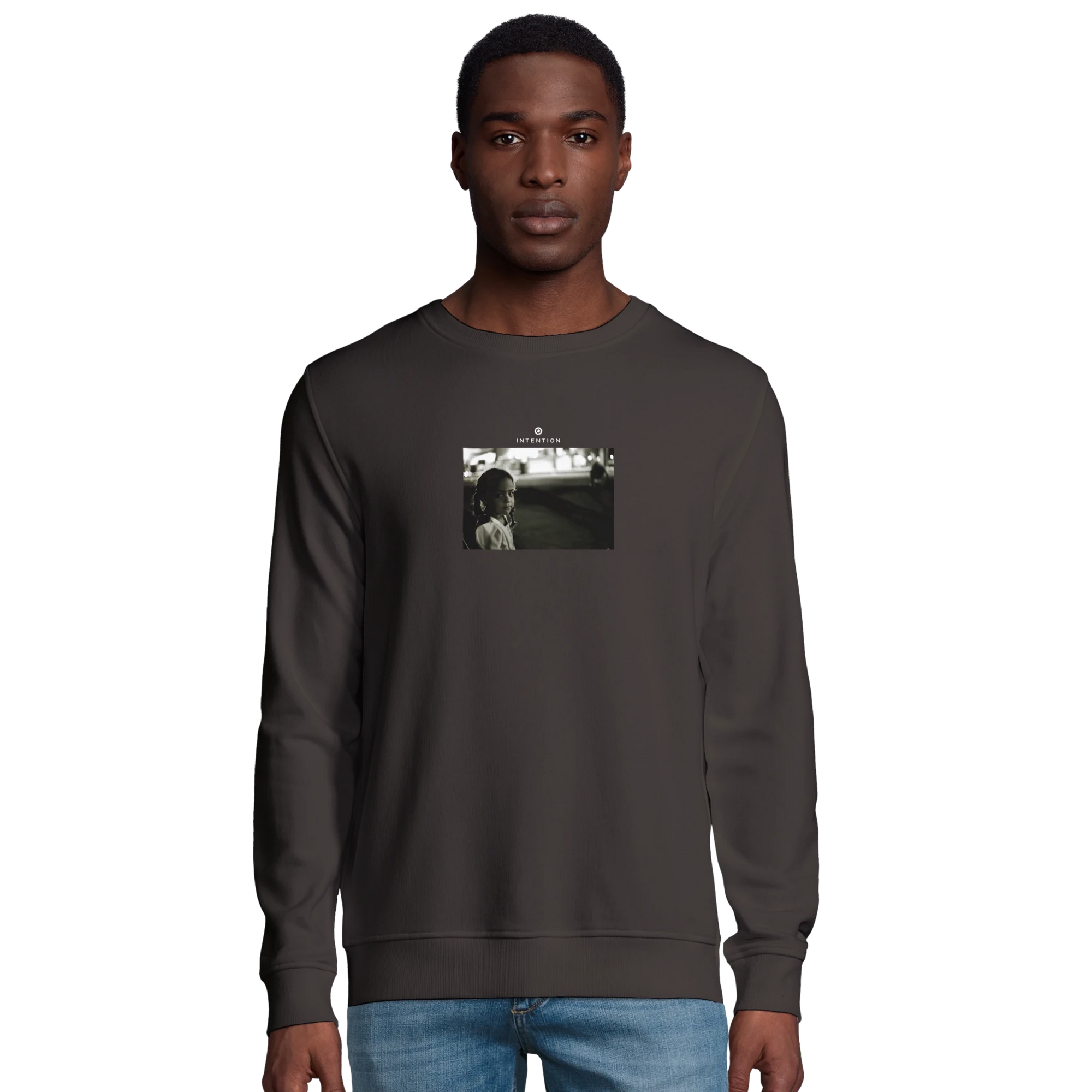 Presence - "Cuba Girl" Sweatshirt deep charcoal grey XS 6