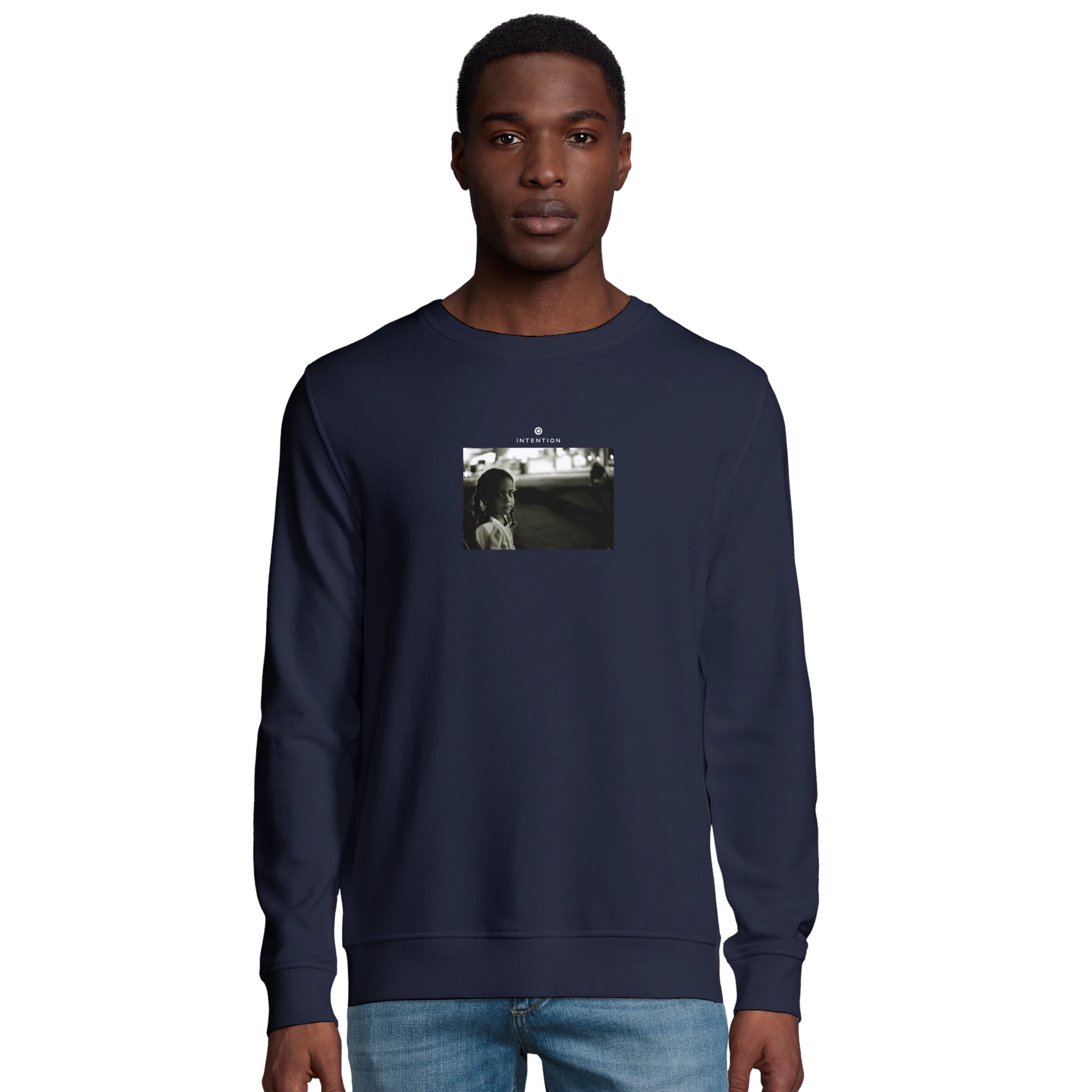 Presence - "Cuba Girl" Sweatshirt French Navy XS 18