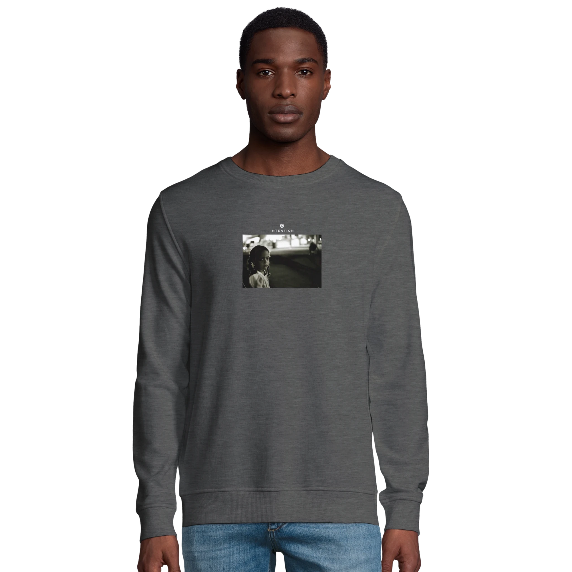 Presence - "Cuba Girl" Sweatshirt Grey Melange XS 30