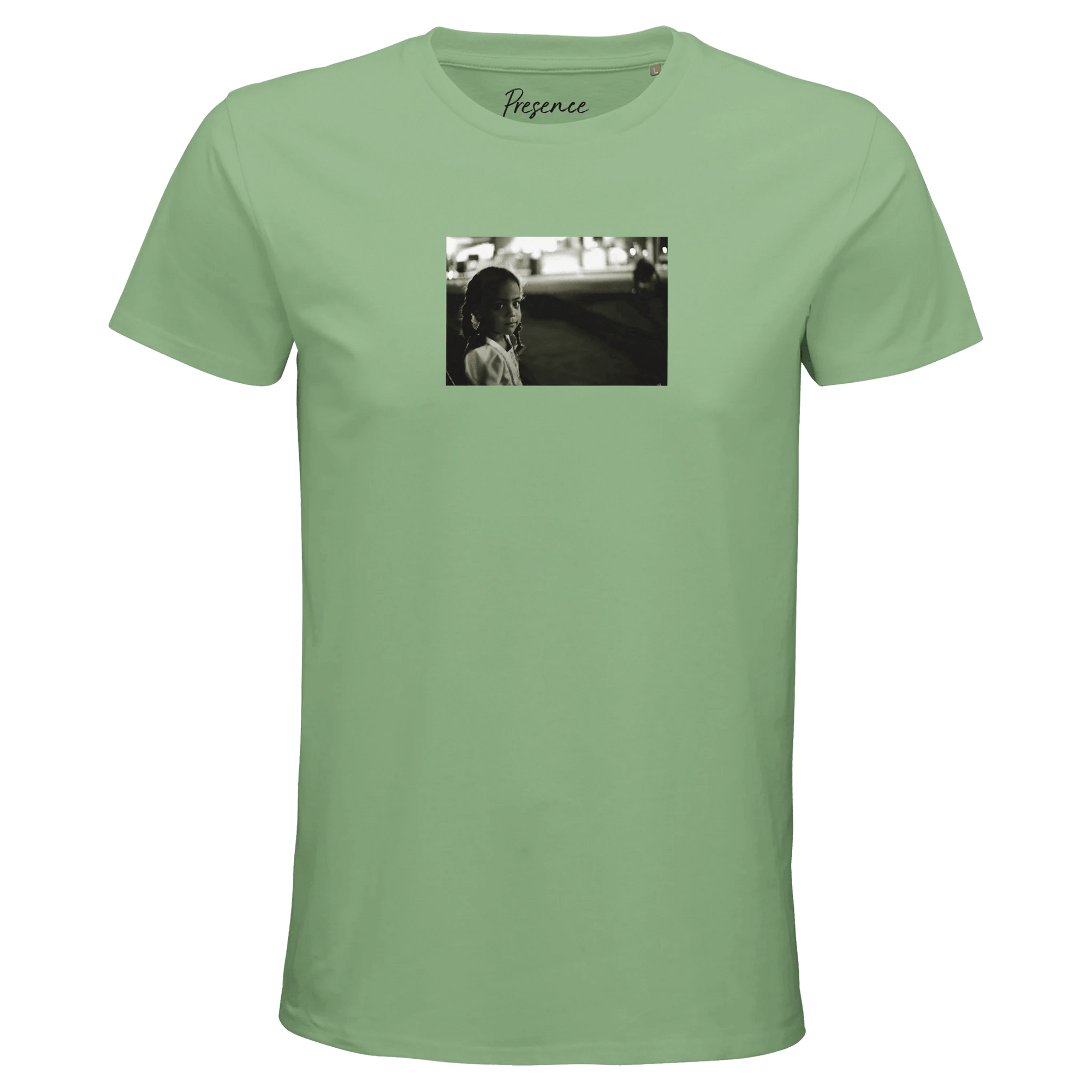 Presence - "Cuba Girl" T-shirt apple green XS 57