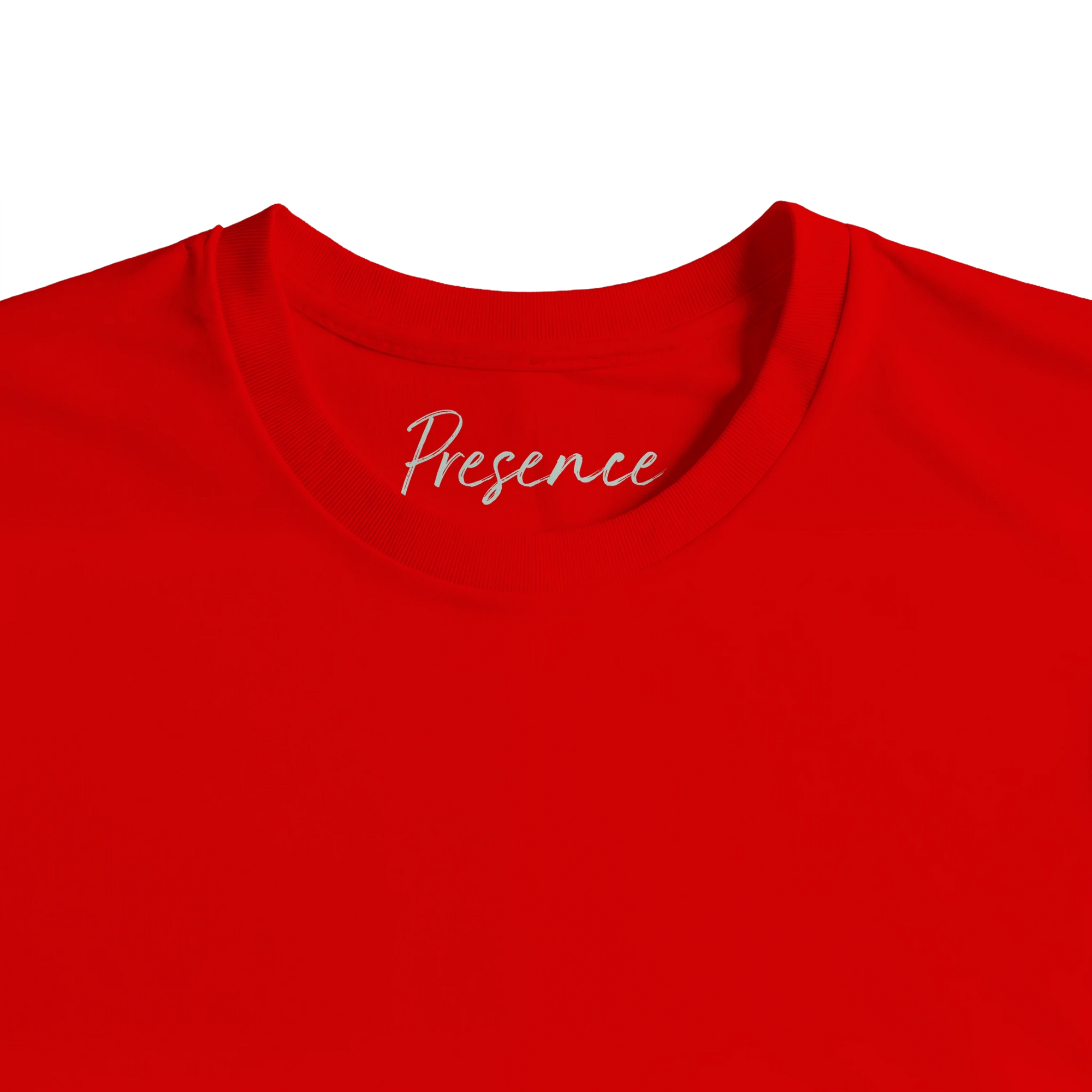 Presence - "Cuba Girl" T-shirt Bright Red XS 71