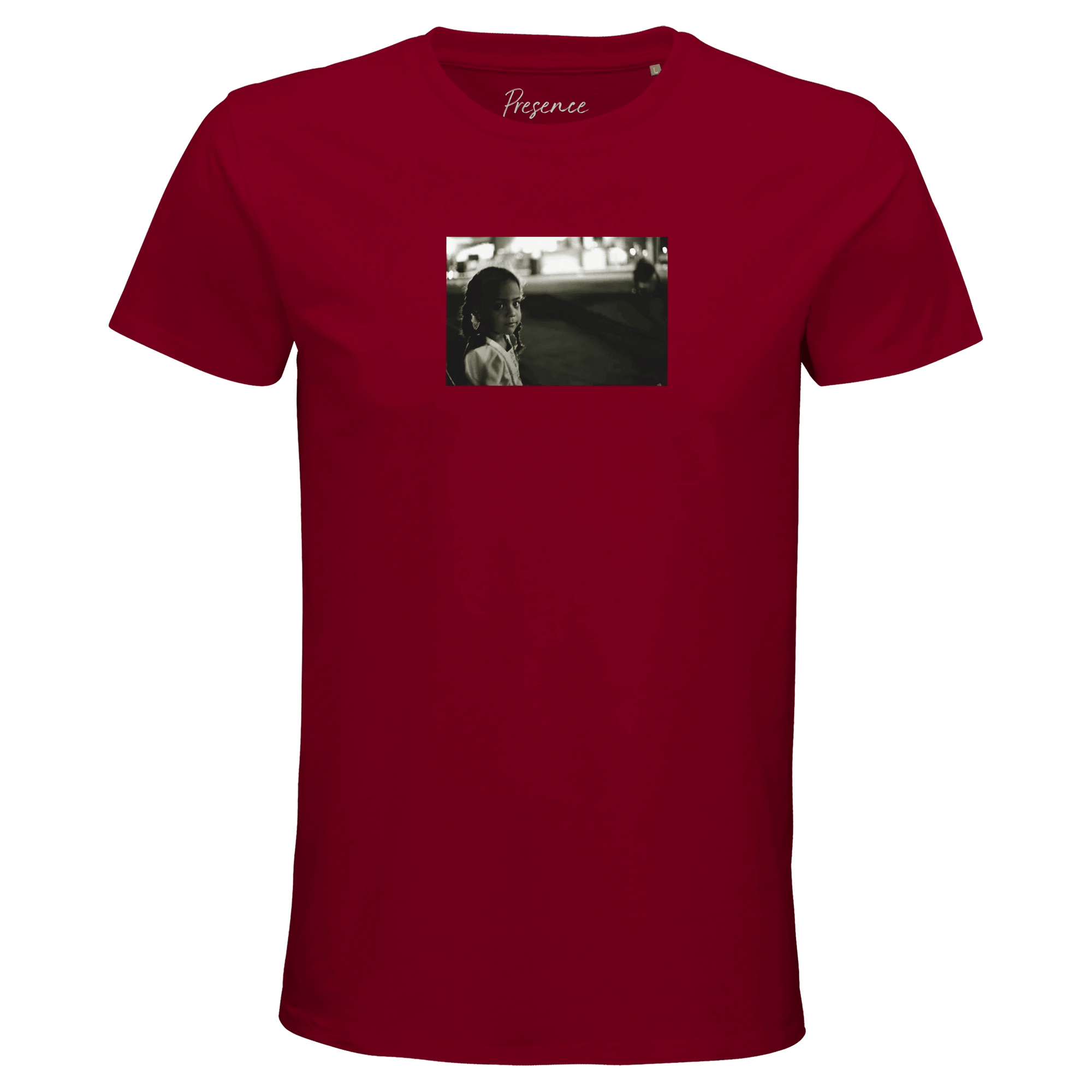 Presence - "Cuba Girl" T-shirt Burgundy XS 51