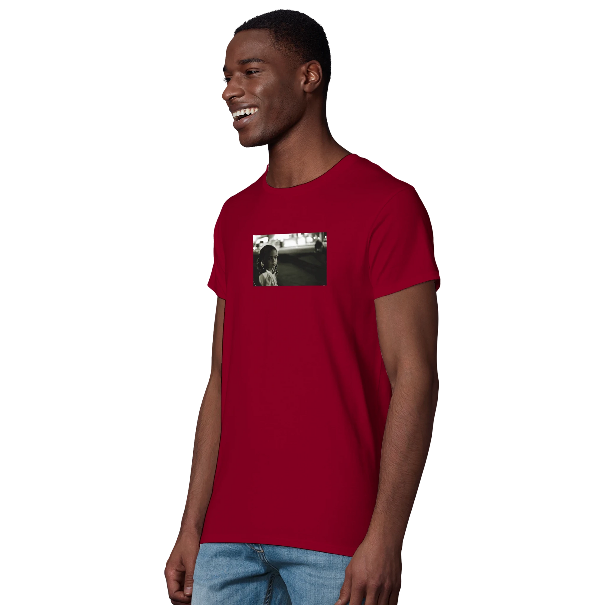 Presence - "Cuba Girl" T-shirt Burgundy XS 56