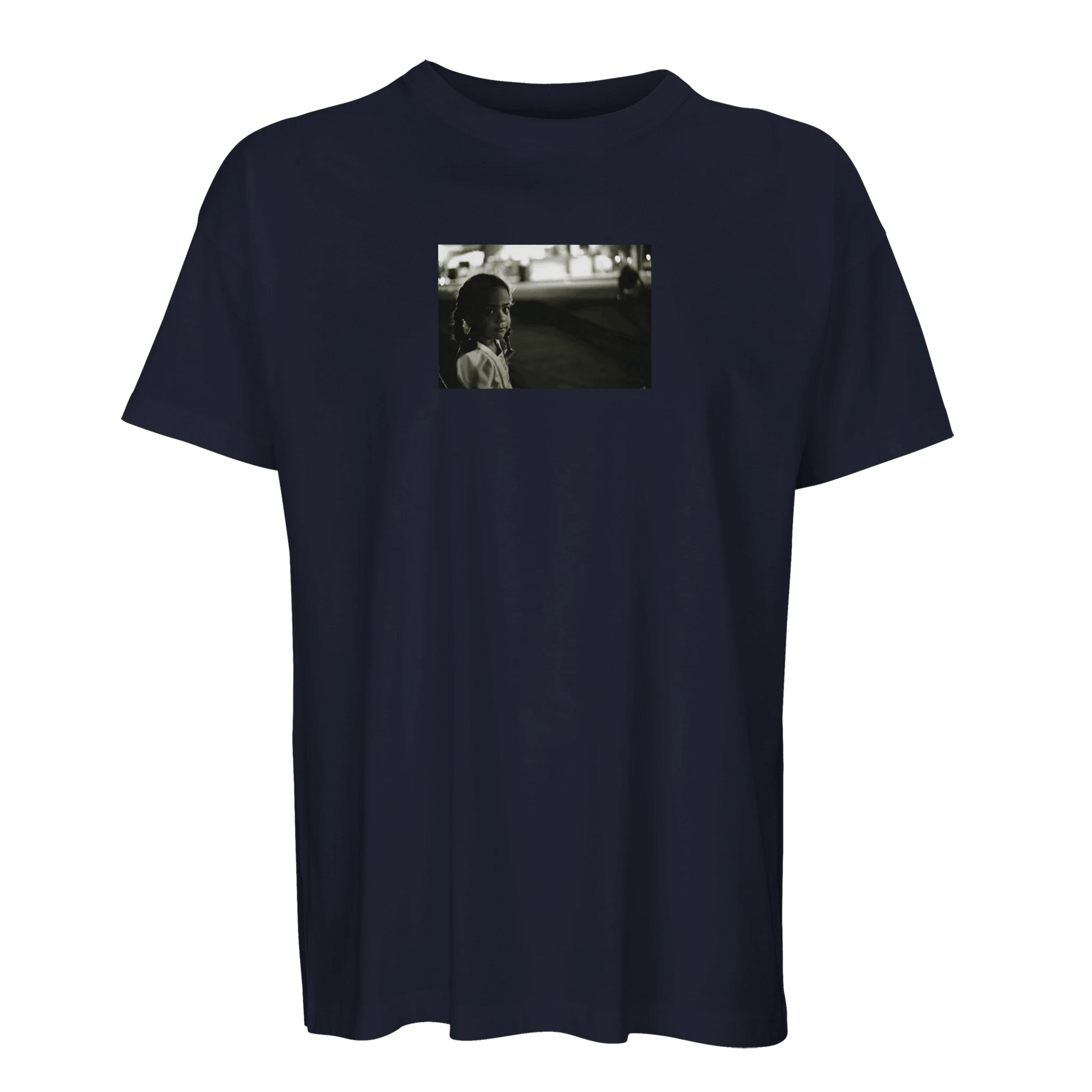 Presence - "Cuba Girl" T-shirt French Navy S 28
