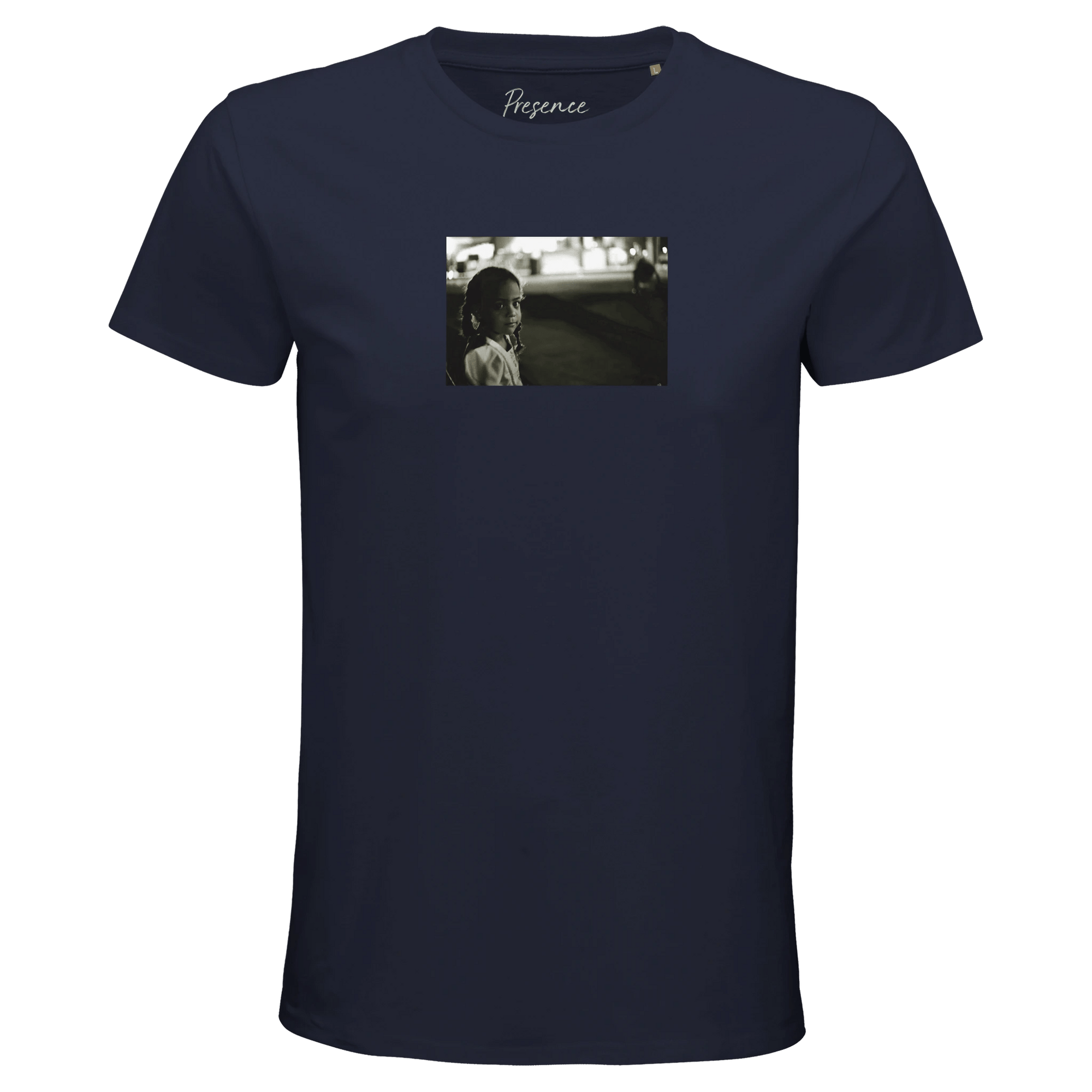 Presence - "Cuba Girl" T-shirt French Navy XS 69