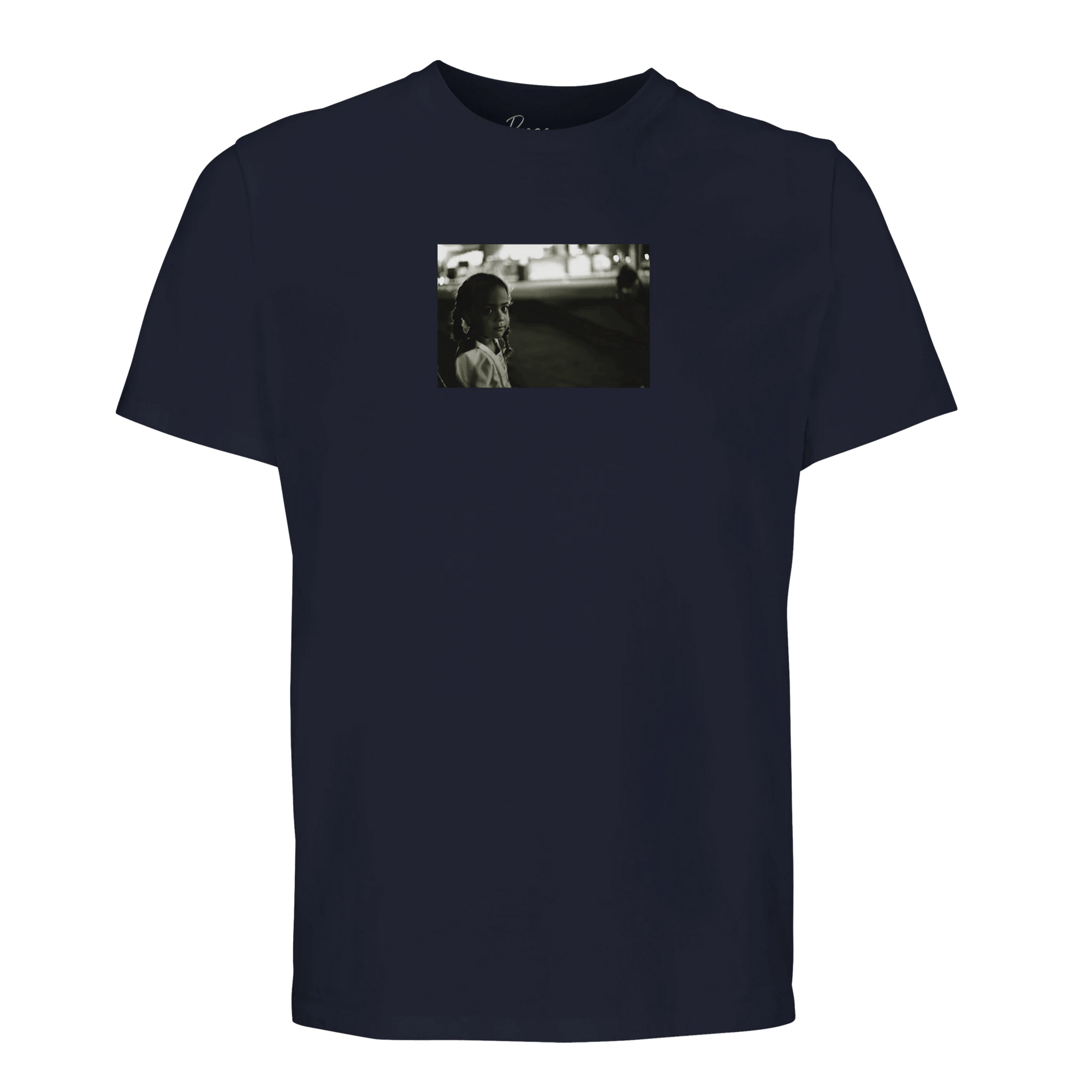 Presence - "Cuba Girl" T-shirt French Navy XS 34