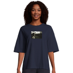 Presence - "Cuba Girl" T-shirt French Navy XS 4