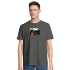 Presence - "Cuba Girl" T-shirt Grey Melange XS 4