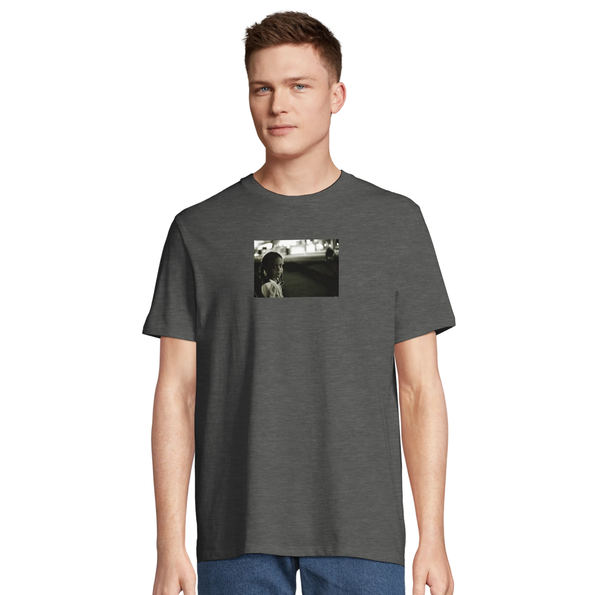 Presence - "Cuba Girl" T-shirt Grey Melange XS 67