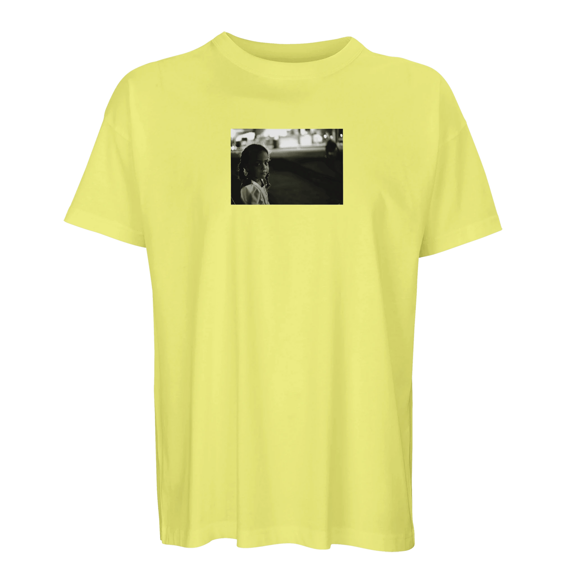 Presence - "Cuba Girl" T-shirt Light Yellow S 16