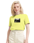 Presence - "Cuba Girl" T-shirt Light Yellow XS 56