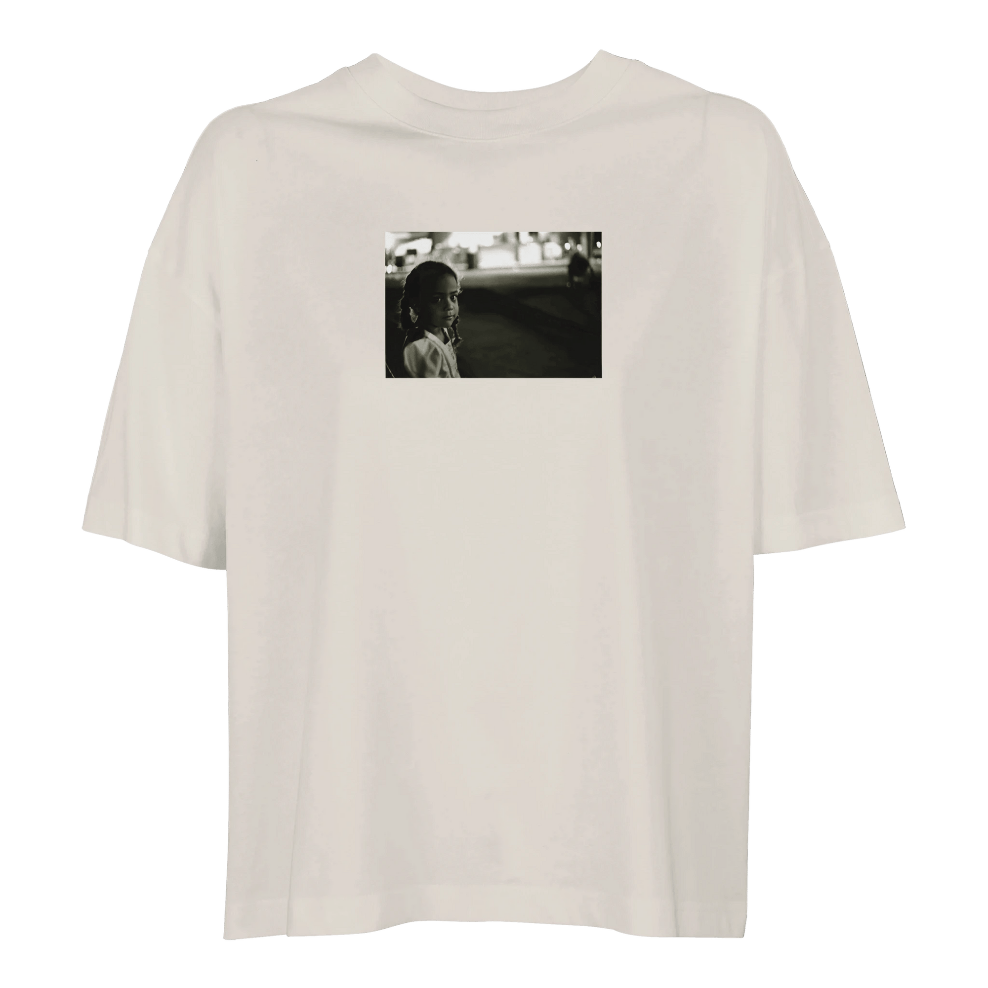 Presence - "Cuba Girl" T-shirt Off White XS 14