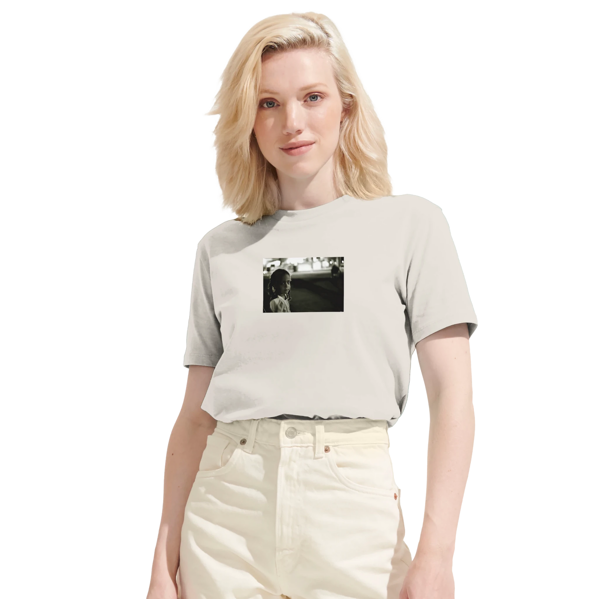 Presence - "Cuba Girl" T-shirt Off White XS 45