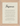 Presence Word of Intention Framed print 13x18 cm / 5x7″ Wood frame Linen paper