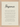 Presence Word of Intention Framed print 21x29.7 cm / 8x12" Wood frame Linen paper