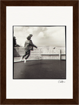 Ready to Fly Framed print 13x18 cm / 5x7″ Dark wood frame 30