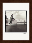Ready to Fly Framed print 13x18 cm / 5x7″ Dark wood frame 30