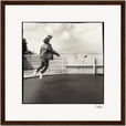 Ready to Fly Framed print 30x30 cm / 12x12″ Dark wood frame 34