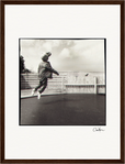 Ready to Fly Framed print 30x40 cm / 12x16″ Dark wood frame 35