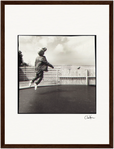 Ready to Fly Framed print 30x40 cm / 12x16″ Dark wood frame 35
