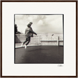 Ready to Fly Framed print 50x50 cm / 20x20″ Dark wood frame 39