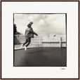 Ready to Fly Framed print 70x70 cm / 28x28″ Dark wood frame 41