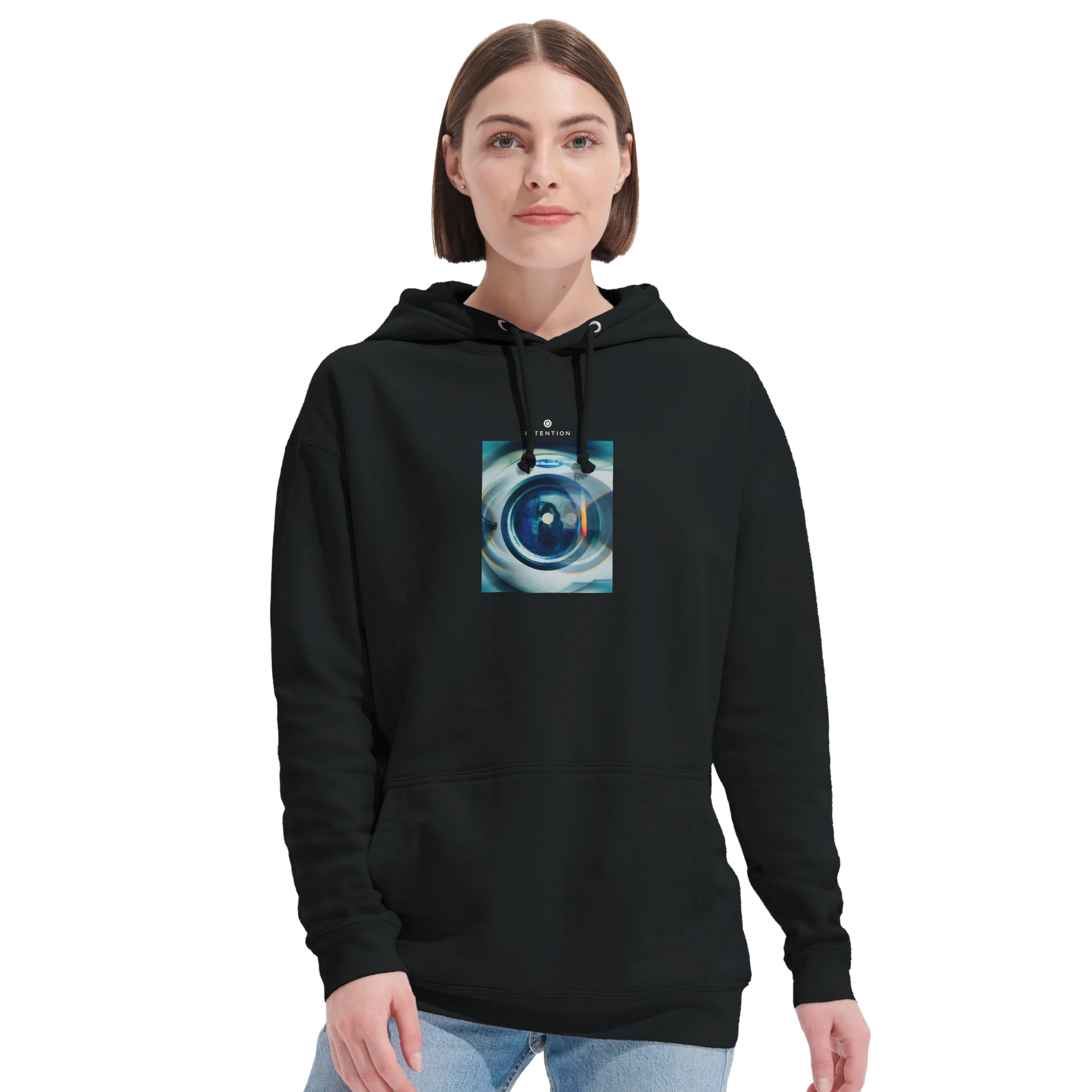 Real - "Around and Around" Hoodie Black XS 5