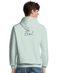 Real - "Around and Around" Hoodie creamy green XS 4