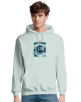 Real - "Around and Around" Hoodie creamy green XS 3
