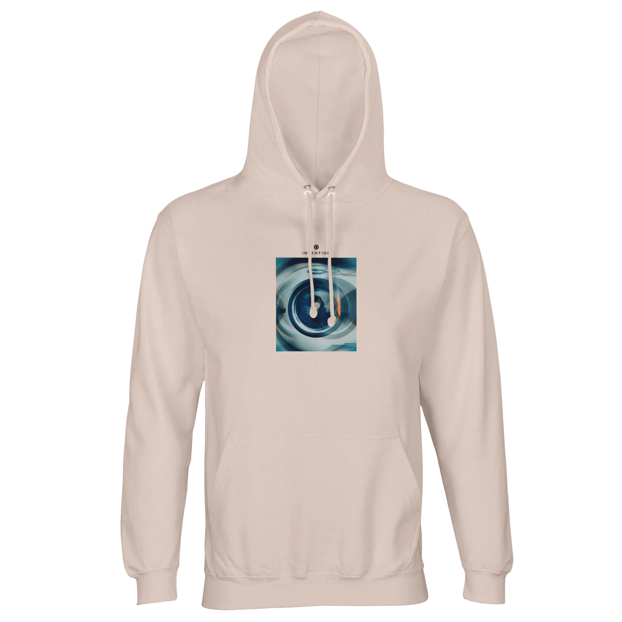 Real - "Around and Around" Hoodie creamy pink XS 1
