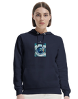 Real - "Around and Around" Hoodie French Navy XS 38