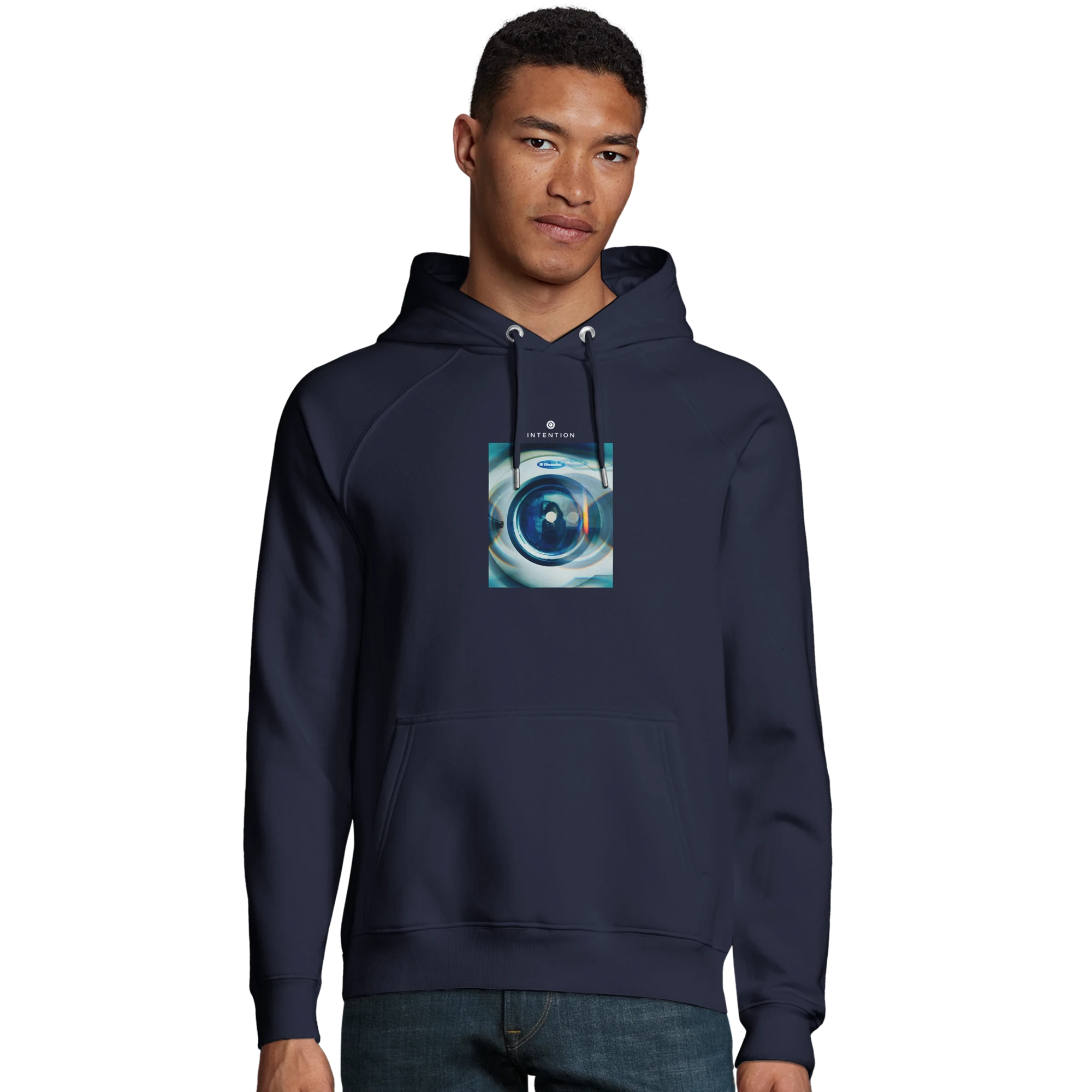 Real - "Around and Around" Hoodie French Navy XS 36