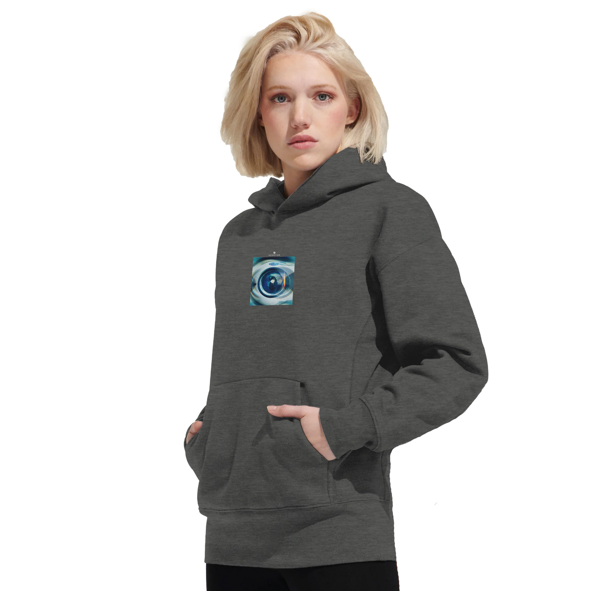 Real - "Around and Around" Hoodie Grey Melange XS 5