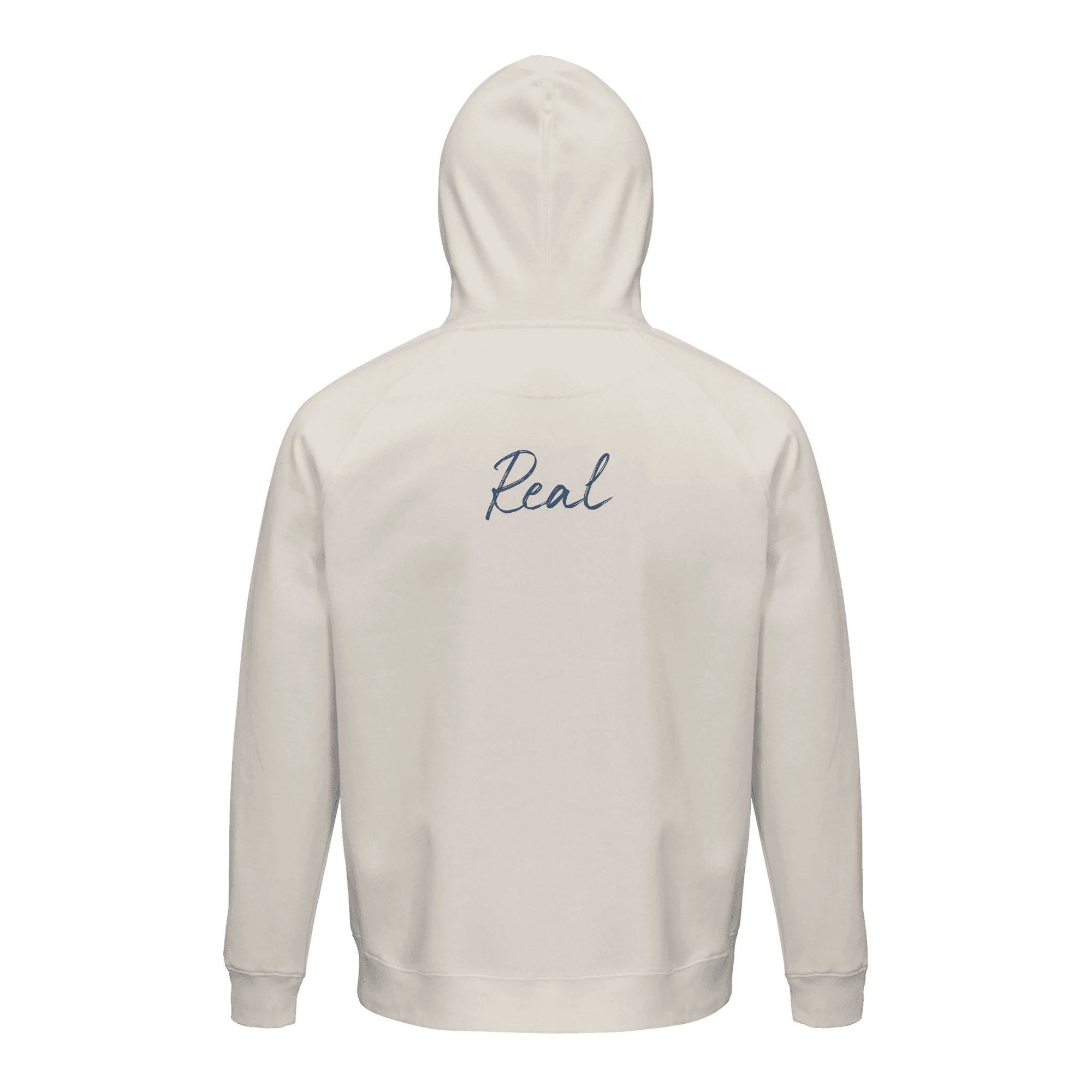 Real - "Around and Around" Hoodie Off White XS 2